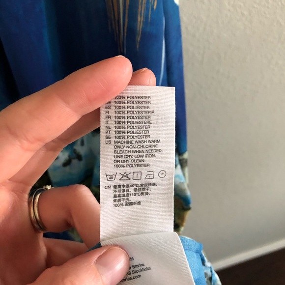 ☀️& OTHER STORIES mountain print tunic dress NEW - Picture 7 of 8